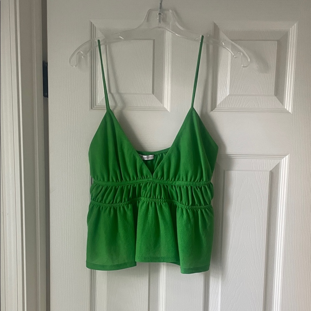 Zara Green Tank Top